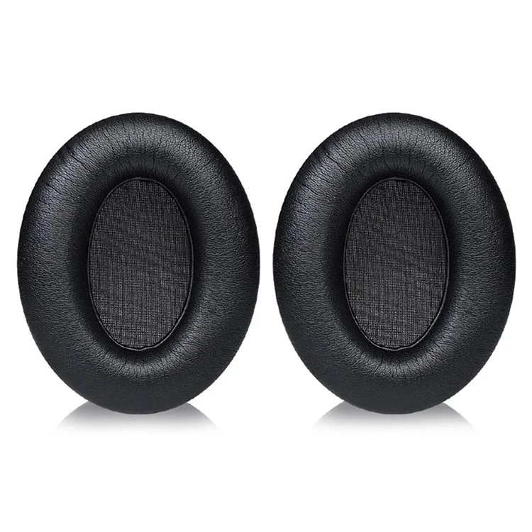 1 Par de Almohadillas de Repuesto para Sennheiser HD200 Pro, Cuero de Proteína + Espuma de Memoria