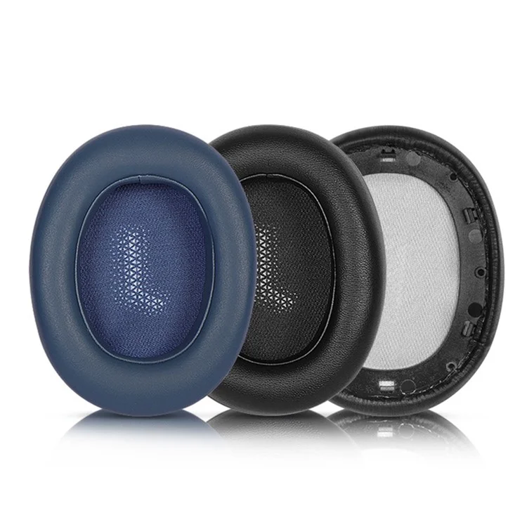 Para JBL EVEREST ELITE 750NC 1 par de almohadillas para auriculares de cuero de proteína + esponja - Azul