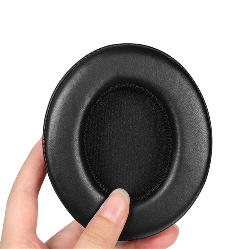 1 Pair Headphone Ear Pads for Shure AONIC 50 Protein Leather Earpads Cushions - Black