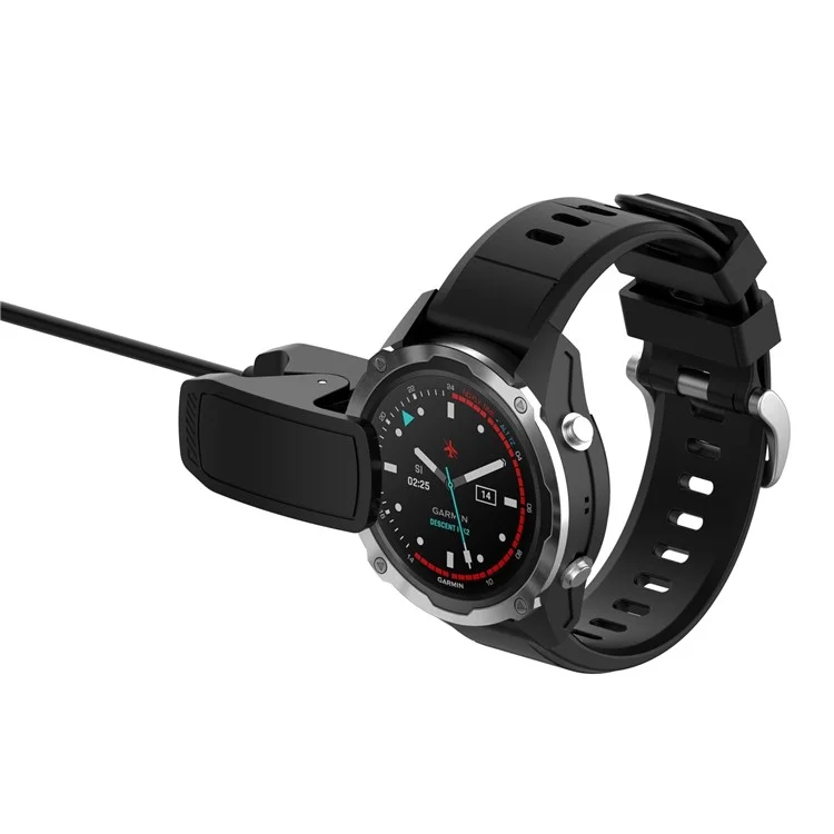 100см USB-зарядный клип для Garmin Descent MK3 / MK3i / MK2 / MK2i / MK2S Смарт-часы Зарядный кабель