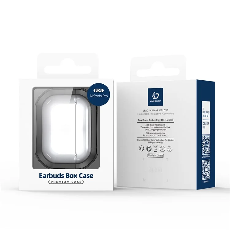 DUX DUCIS PECD-Serie für Apple AirPods mit Ladecase (2016) / (2019) / AirPods mit kabellosem Ladecase (2019) Schutzhülle - Navy Blau