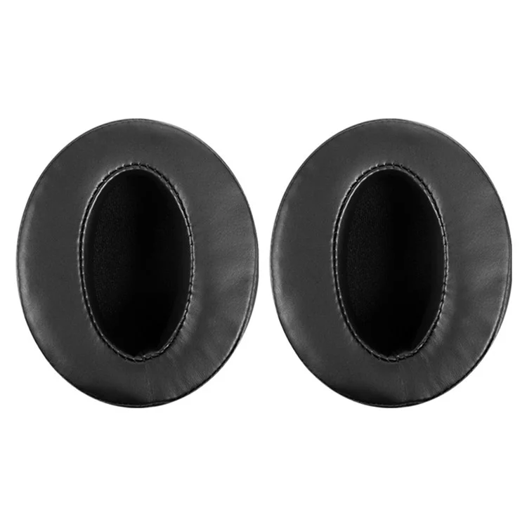 For Sennheiser HD458BT HD450 4.30S 4.20 300 400S Protein Leather+Memory Foam Ear Cushion - Black