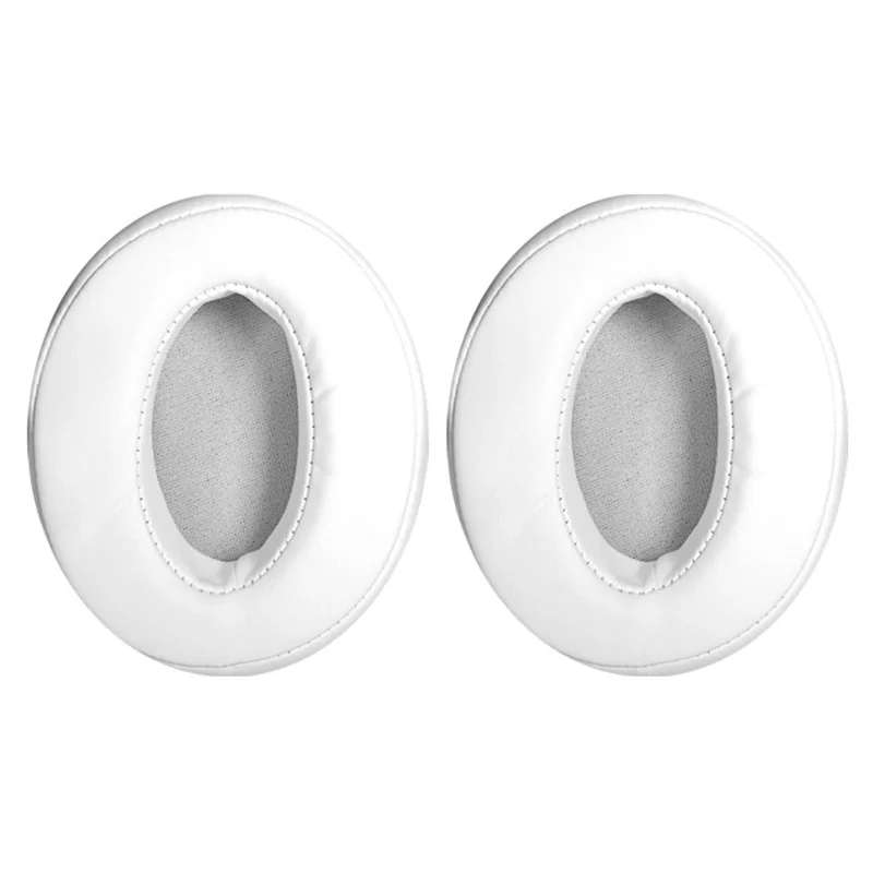 For Sennheiser HD458BT HD450 4.30S 4.20 300 400S Protein Leather+Memory Foam Ear Cushion - White