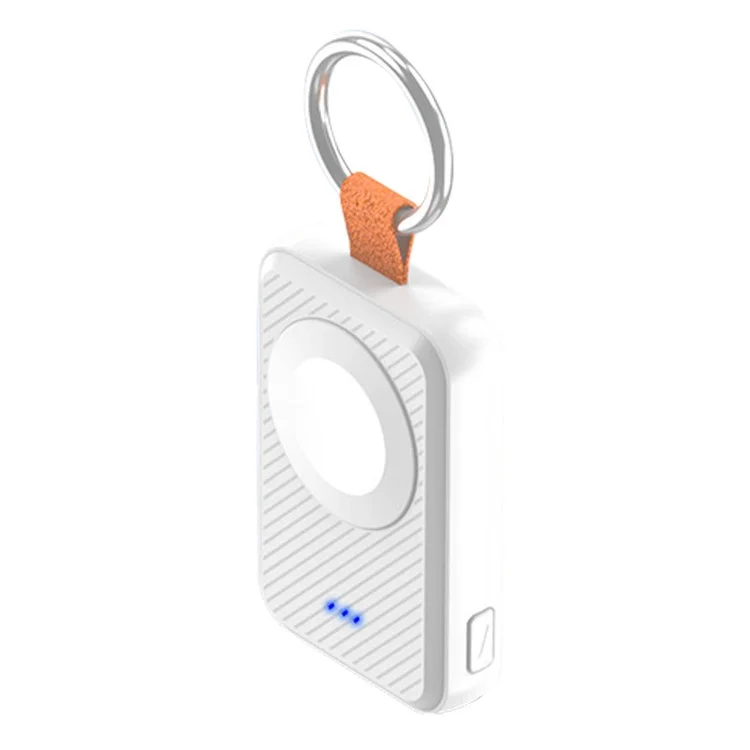 S1 2000мАч Магнитное беспроводное зарядное устройство для Apple Watch Mini Power Bank - белый