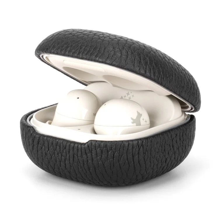 Bulk Purchasing For Samsung Galaxy Buds 2 Earphone Case Top-Layer Cowhide Leather+PC Sleeve