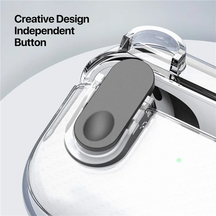 DUX DUCIS PECK Series per Apple AirPods con custodia di ricarica (2016) / (2019) / AirPods con custodia di ricarica wireless (2019) Custodia anti-caduta - Viola