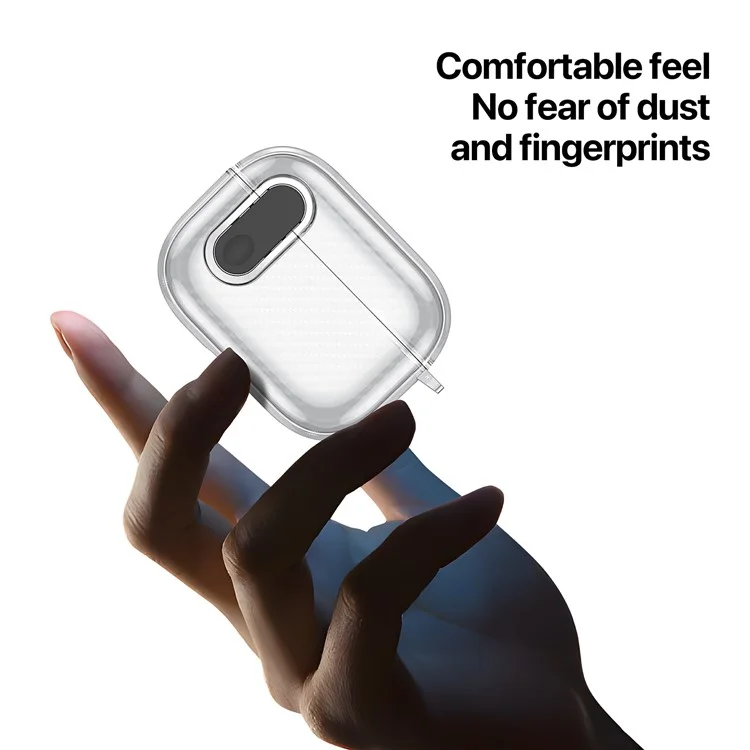 DUX DUCIS PECK Series per Apple AirPods con custodia di ricarica (2016) / (2019) / AirPods con custodia di ricarica wireless (2019) Custodia anti-caduta - Viola