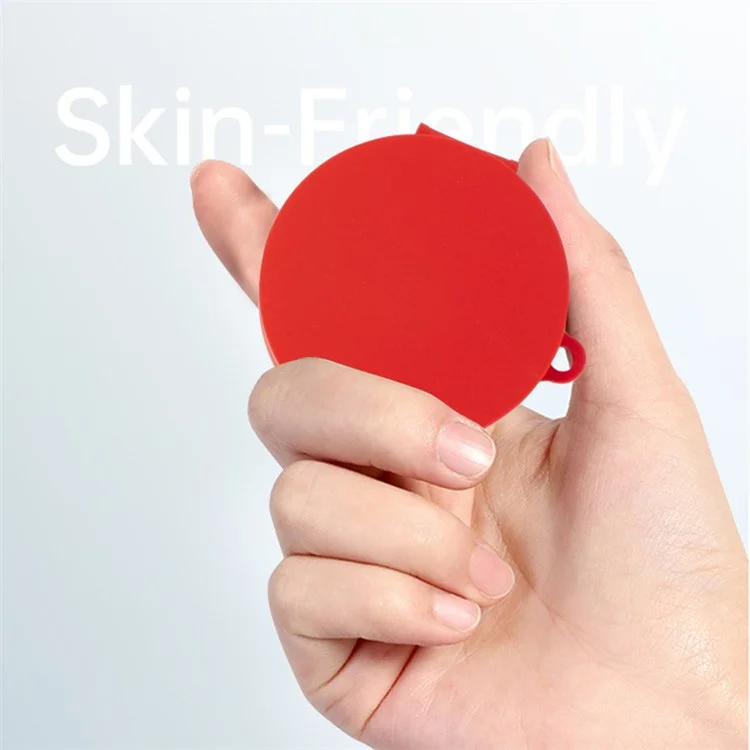 For Nothing CMF Buds Pro Earphone Cover Sleeve Silicone Case with Buckle - Red