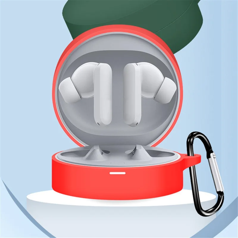 For Nothing CMF Buds Pro Earphone Cover Sleeve Silicone Case with Buckle - Dark Blue