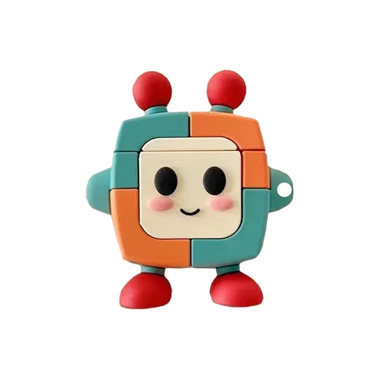 Per Lenovo X15 Pro Auricolare wireless Custodia protettiva antiurto in silicone a forma di cartone animato - Colore Robot