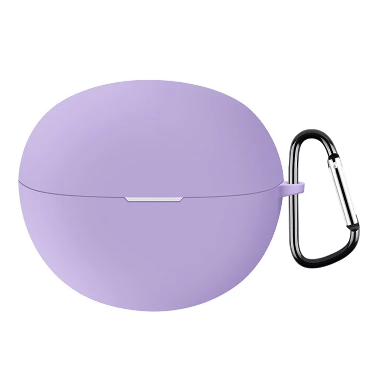 Para el estuche protector de silicona HUAWEI FreeClip TWS Earphone Anti-drop Cover - Púrpura
