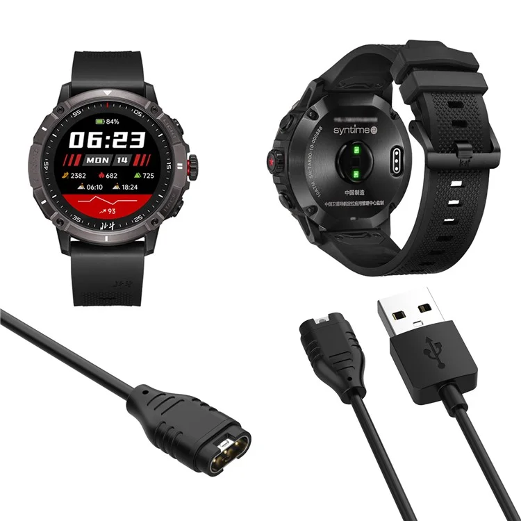 Зарядный кабель для Syntime 3 TA2000 / Astrolink TA600 / Syntime 2 TA900 Smart Watch, 1м