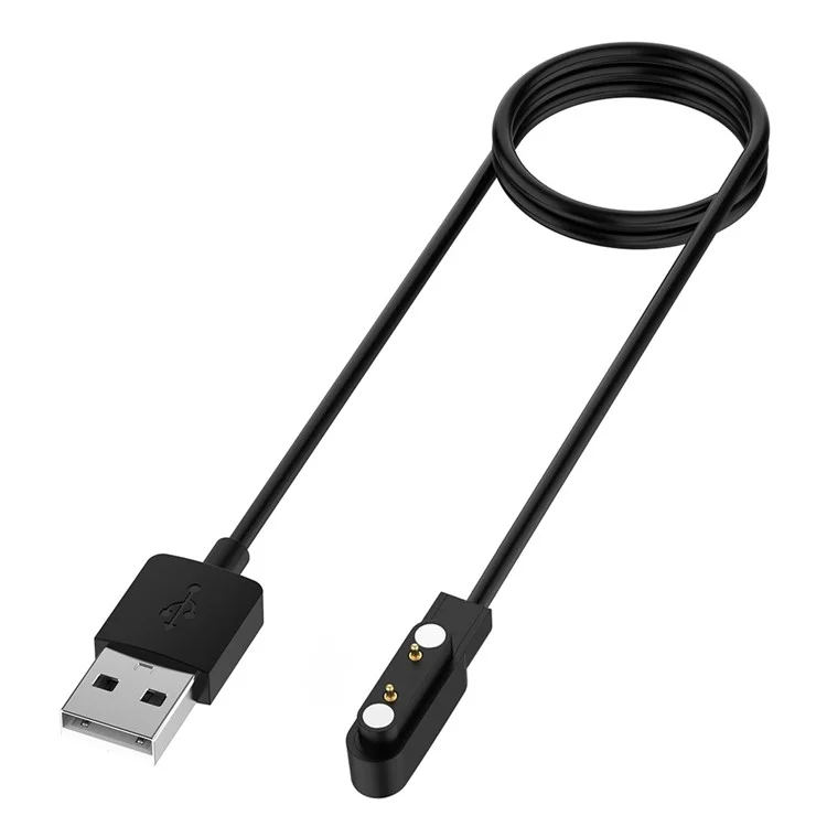 Para Haylou Solar Plus LS16 / Xplora XG02 Dock de Carregamento Magnético de Relógio com Cabo de 60CM - Preto