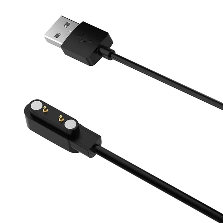 Para Haylou Solar Plus LS16 / Xplora XG02 Dock de Carregamento Magnético de Relógio com Cabo de 60CM - Preto