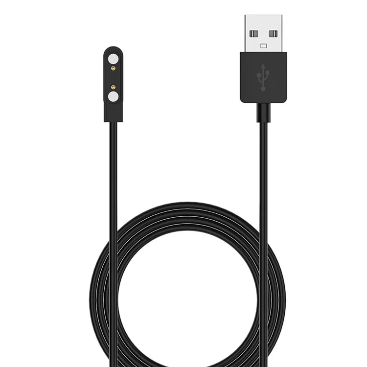 Para Haylou Solar Plus LS16 / Xplora XG02 Dock de Carregamento Magnético de Relógio com Cabo de 60CM - Preto