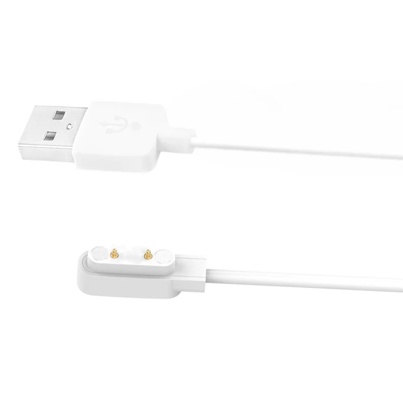 For Haylou Solar Plus LS16 / Xplora XG02 Magnetic Watch Charging Dock Charger with 60CM Cable - White