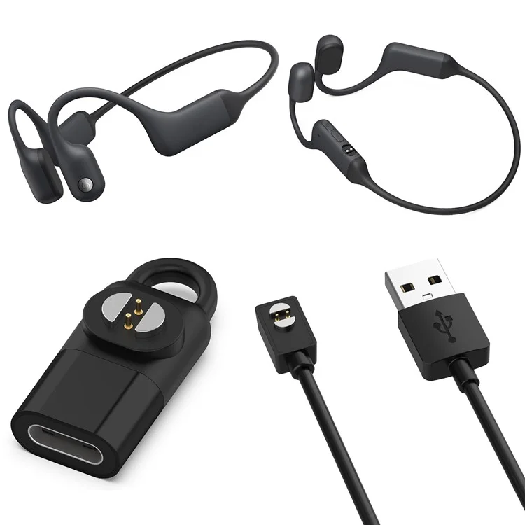 ST-009 For Haylou PurFree (BC01) Bone Conduction Headphones Magnetic Charging Adapter