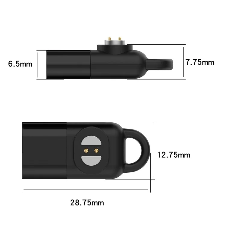 ST-009 Para Haylou PurFree (BC01) Auriculares de Conducción Ósea Adaptador de Carga Magnético