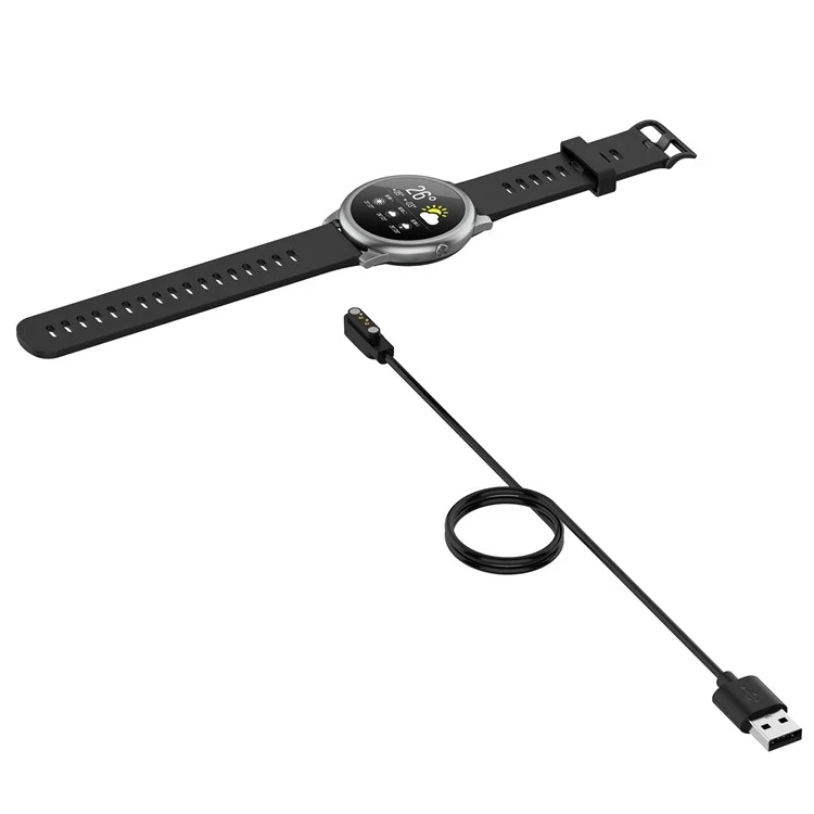 For P66D Watch USB Magnetic Watch Charger Charging Dock with 100CM Cable