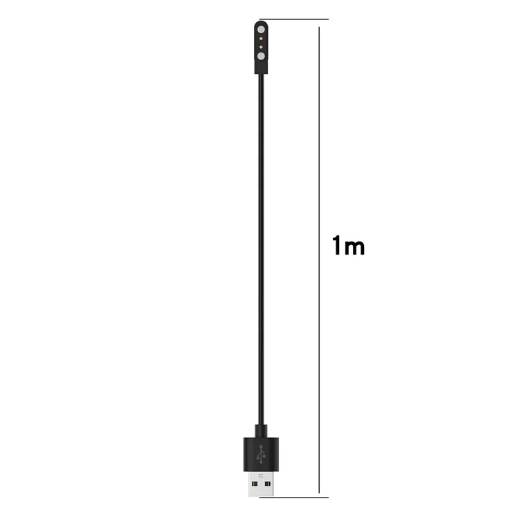 For P66D Watch USB Magnetic Watch Charger Charging Dock with 100CM Cable