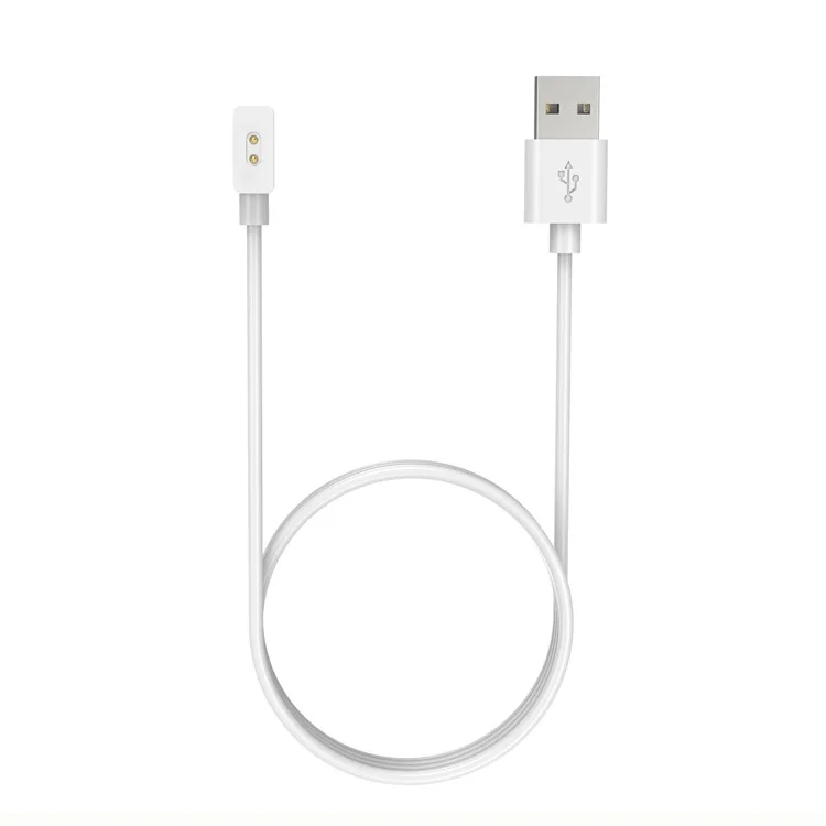 For Xiaomi Redmi Watch 4 / Watch 3 Active / Smart Band 8 / 8 Pro / 8 Active / Redmi Band 2 Magnetic Charging Cable, 1m - White