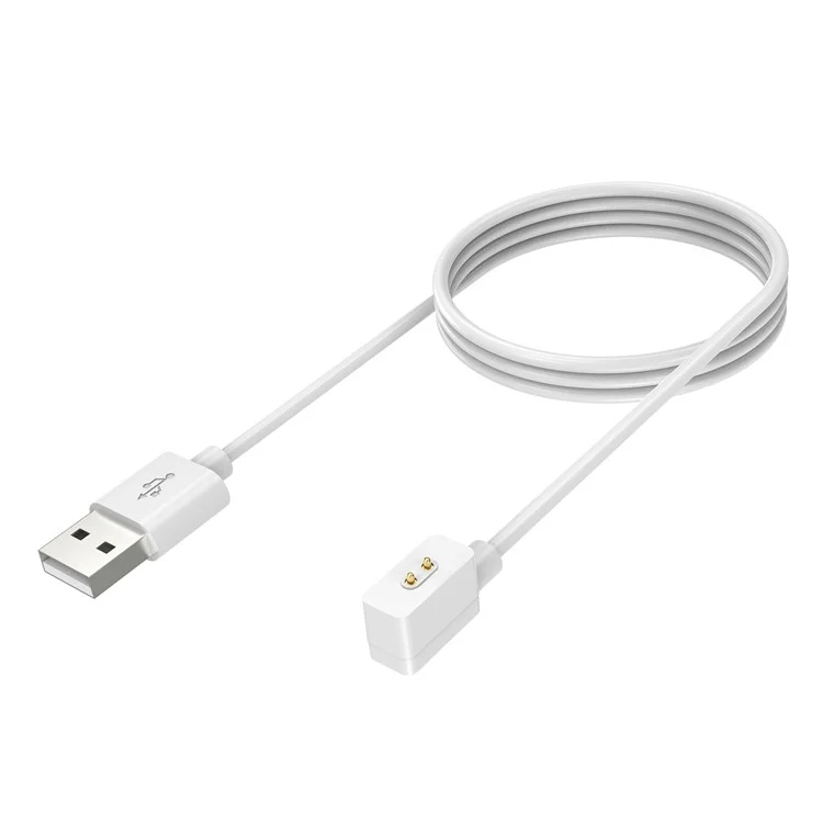 For Xiaomi Redmi Watch 4 / Watch 3 Active / Smart Band 8 / 8 Pro / 8 Active / Redmi Band 2 Magnetic Charging Cable, 1m - White