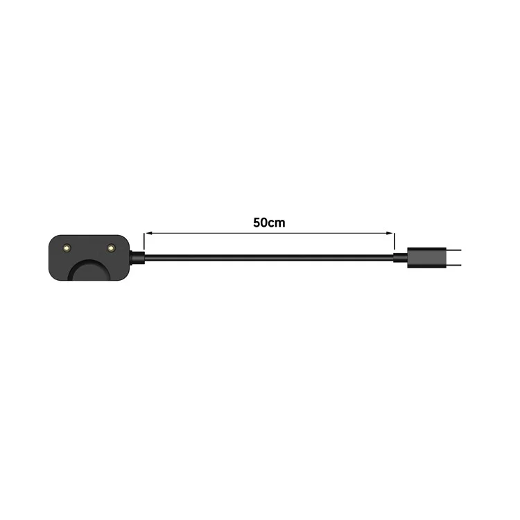 Para Samsung Galaxy Fit3 (SM-R390) Tipo-C Cable Magnético de Carga del Reloj Cargador Dock - 50CM