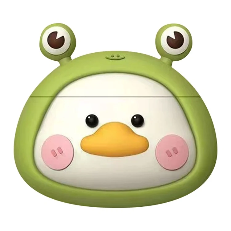 For Beats Studio Buds TWS Bluetooth-compatible Earphone Silicone Case Cartoon Duck Anti-drop Cover