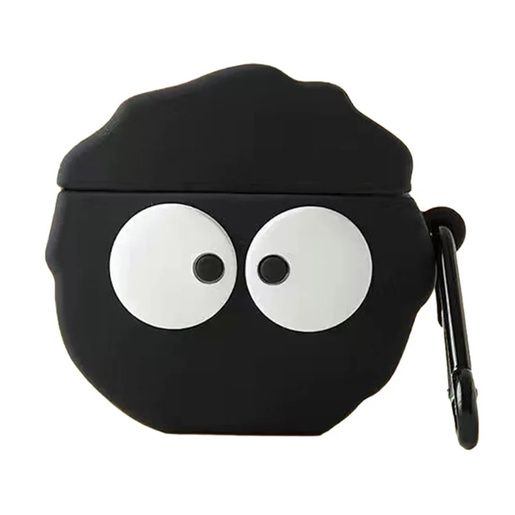 No.3 For Baseus WM01 Cute Cartoon Shape Case Wireless Earphone Silicone Cover - Briquette