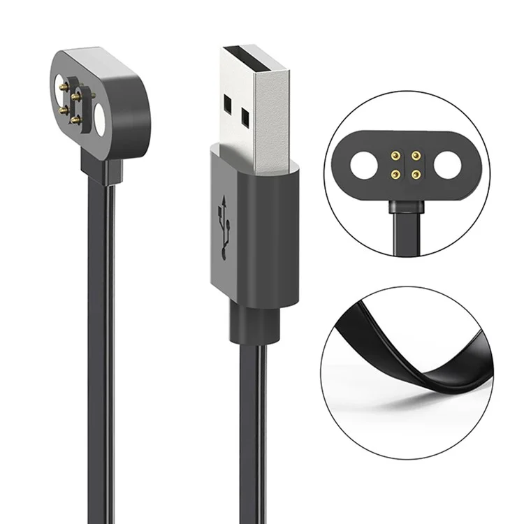 Para Mojawa Run Plus Cable de Carga Magnética de Auriculares de Conducción Ósea