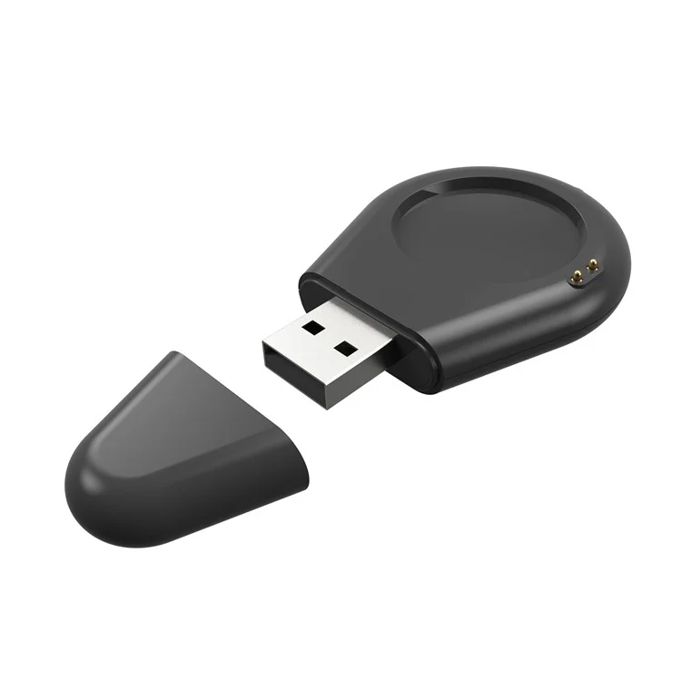Для Xiaomi Watch S3 / Watch S2 / Watch 2 Pro Waterdrop Shape USB Зарядное устройство Смарт-часы Зарядная док-станция - Черный