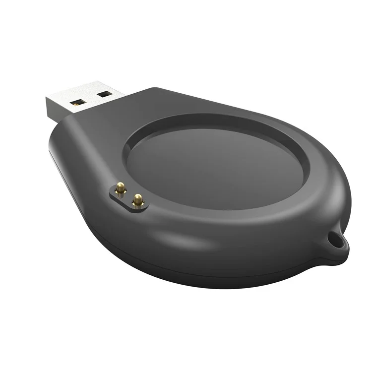 Для Xiaomi Watch S3 / Watch S2 / Watch 2 Pro Waterdrop Shape USB Зарядное устройство Смарт-часы Зарядная док-станция - Черный