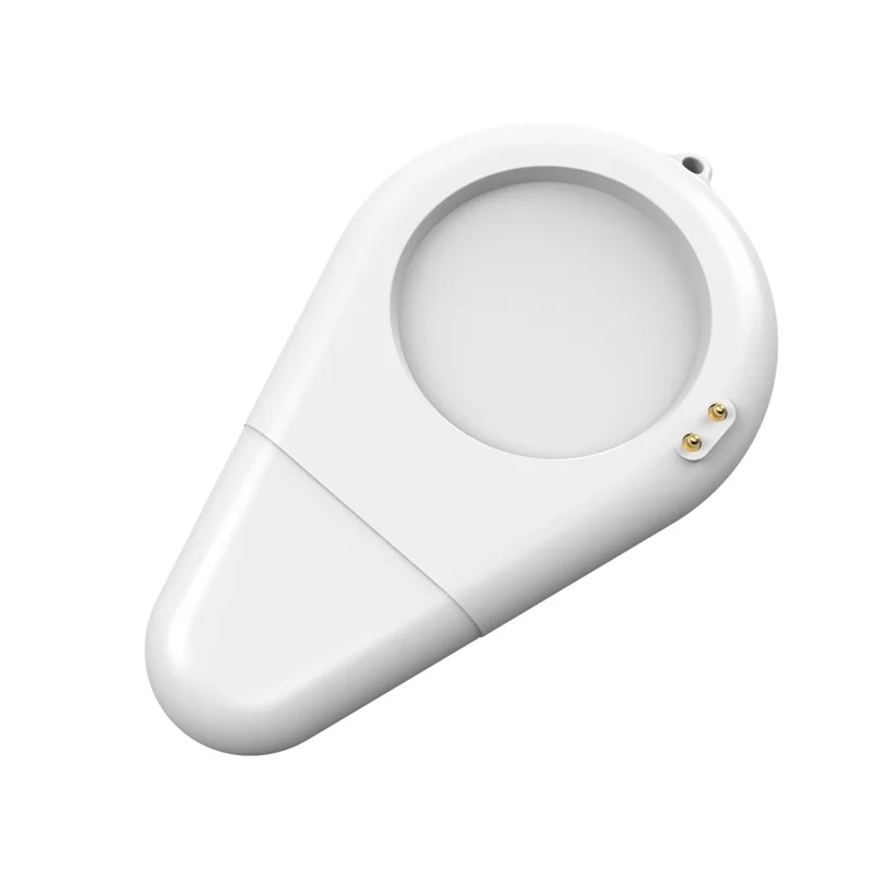 For Xiaomi Watch S3 / Watch S2 / Watch 2 Pro Waterdrop Shape USB Charger Smart Watch Charging Dock - White