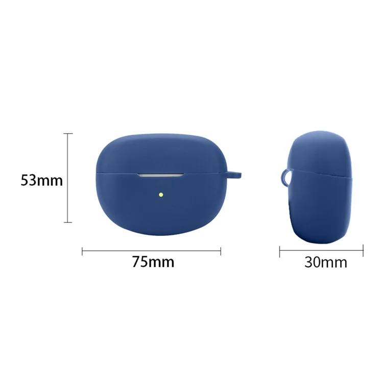 For Bose Ultra Open Earbuds Bluetooth-compatible Earphone Silicone Case Anti-dust Cover with Hanging Buckle - Pink