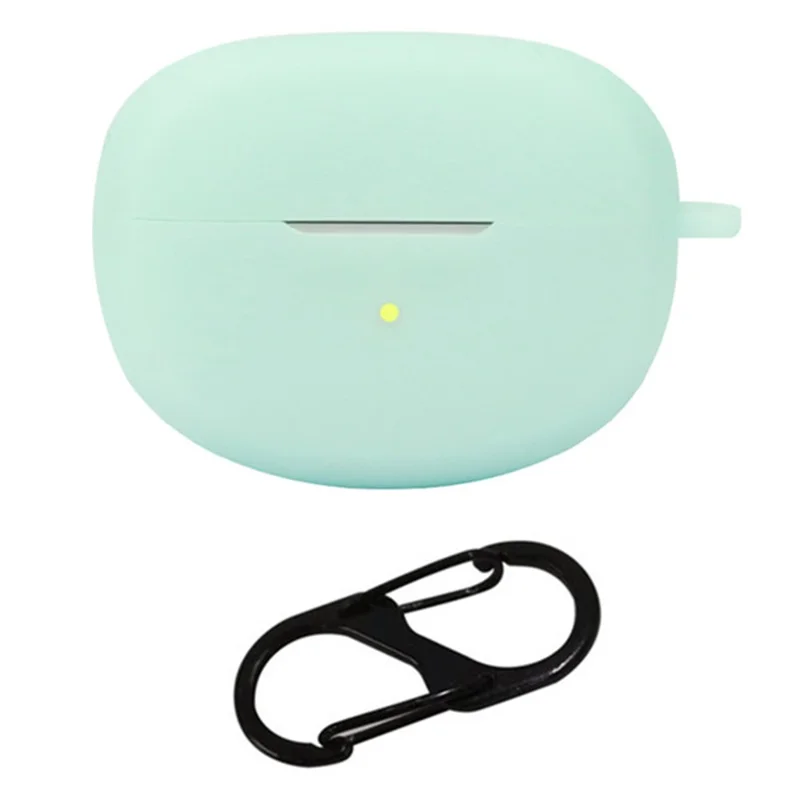 For Bose Ultra Open Earbuds Bluetooth-compatible Earphone Silicone Case Anti-dust Cover with Hanging Buckle - Fluorescent Green