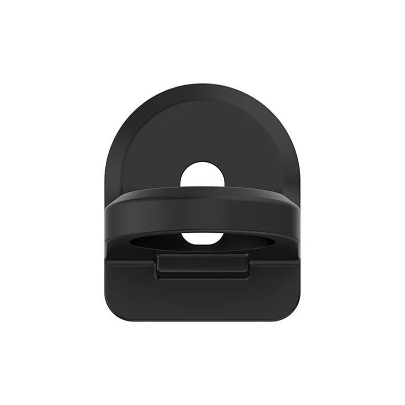 For Xiaomi Watch S1 Pro Smartwatch Charger Charging Pad with Silicone Display Holder - Black