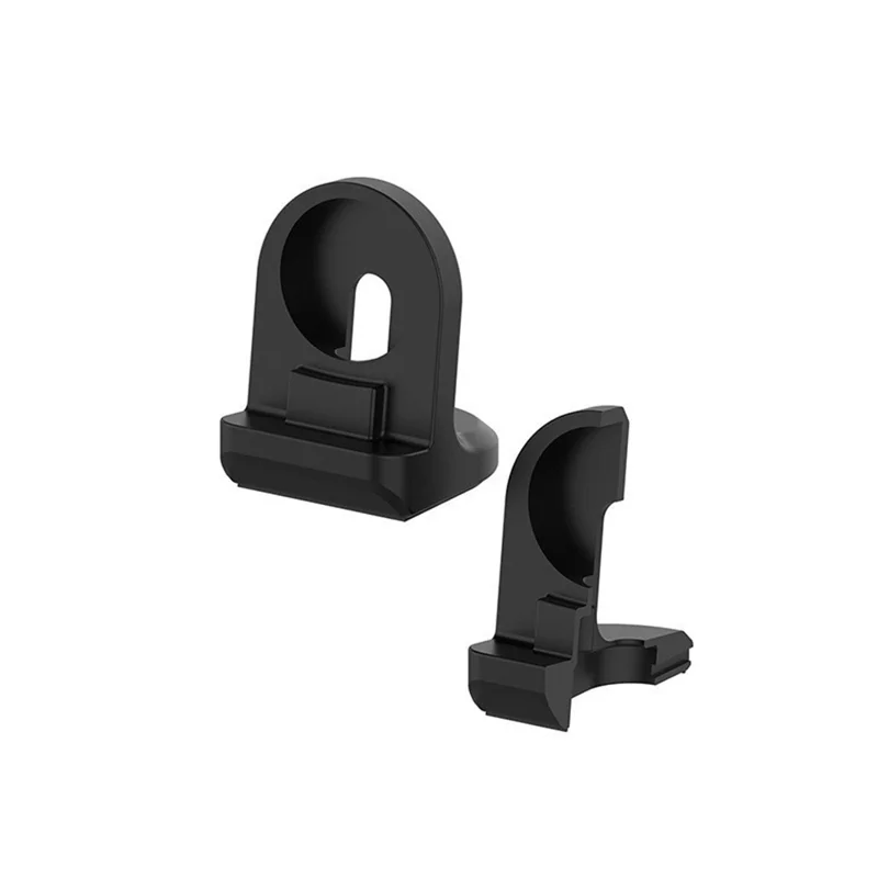 For Xiaomi Watch S1 Pro Smartwatch Charger Charging Pad with Silicone Display Holder - Black