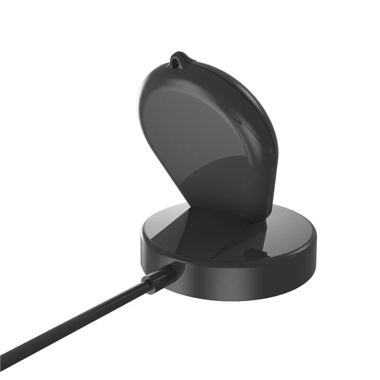 For Xiaomi Watch S3 / S2 46mm / S2 42mm / Watch 2 Pro Wireless Charger USB Charging Dock Station - Black