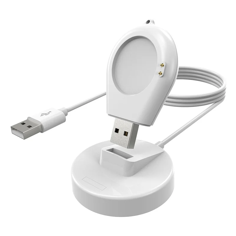 For Xiaomi Watch S3 / S2 46mm / S2 42mm / Watch 2 Pro Wireless Charger USB Charging Dock Station - White