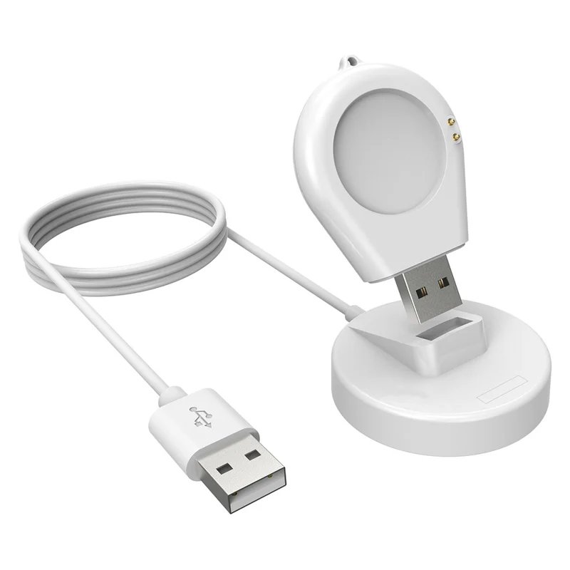 For Xiaomi Watch S3 / S2 46mm / S2 42mm / Watch 2 Pro Wireless Charger USB Charging Dock Station - White