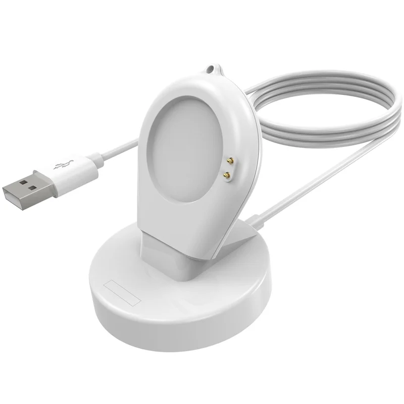 For Xiaomi Watch S3 / S2 46mm / S2 42mm / Watch 2 Pro Wireless Charger USB Charging Dock Station - White