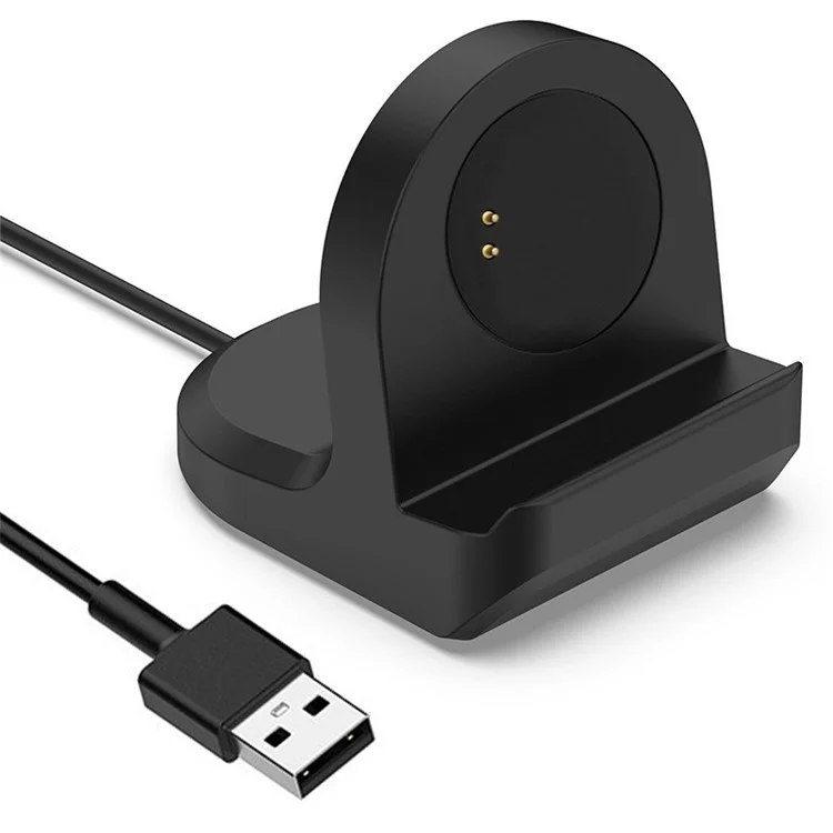 Câble de charge pour montre connectée Realme Watch RMA161 avec support en silicone pour l'écran