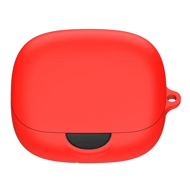 For Anker Soundcore AeroFit Pro Silicone Cover Bluetooth-compatible Earphone Charging Bin Sleeve - Red