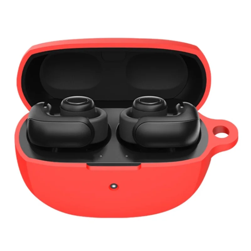 For Bose Ultra Open Earbuds Silicone Cover Bluetooth-compatible Earphones Dust Proof Sleeve - Red