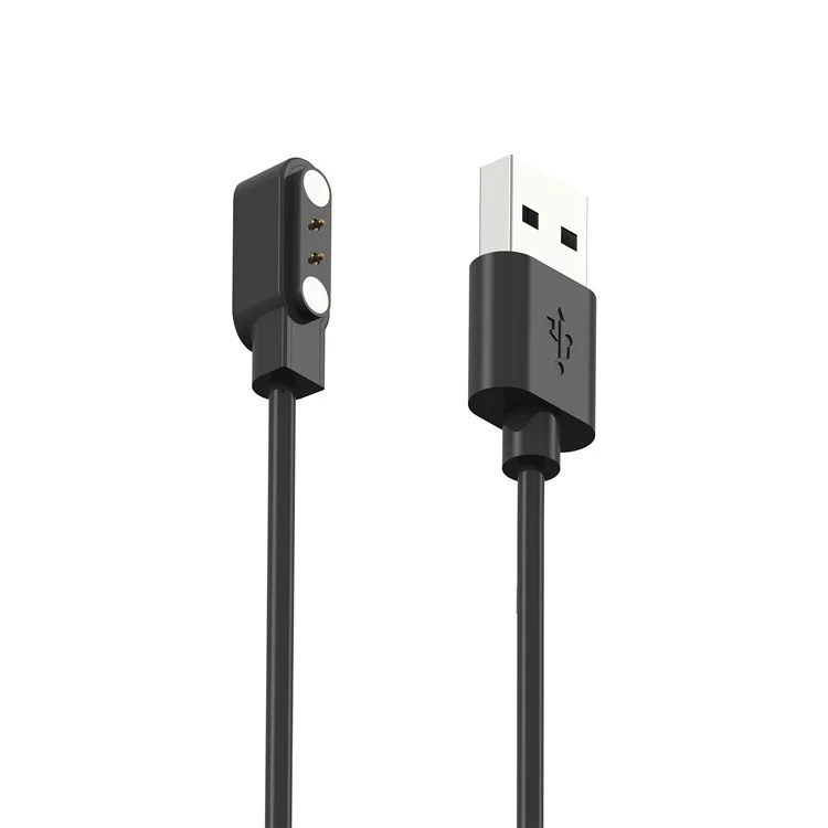 Watch Charger for Zeblaze GTR 3 Pro 100cm Replacement Magnetic Watch Charging Cable - Black