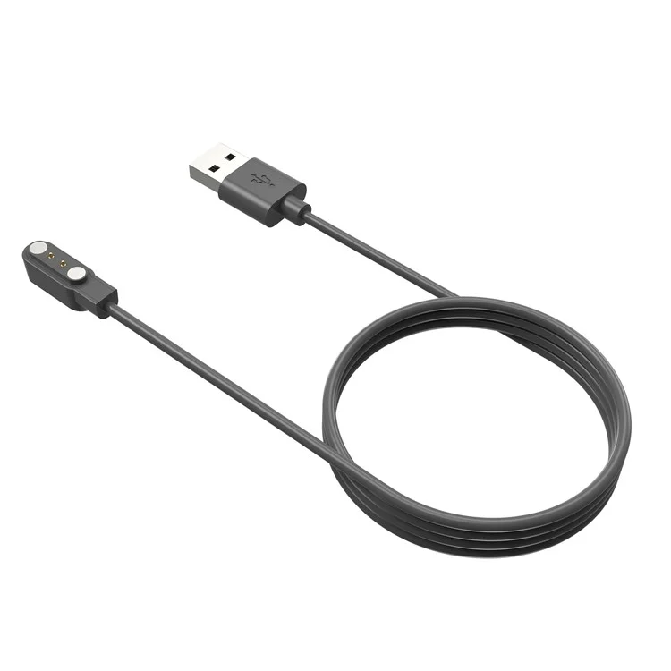 Watch Charger for Zeblaze GTR 3 Pro 100cm Replacement Magnetic Watch Charging Cable - Black
