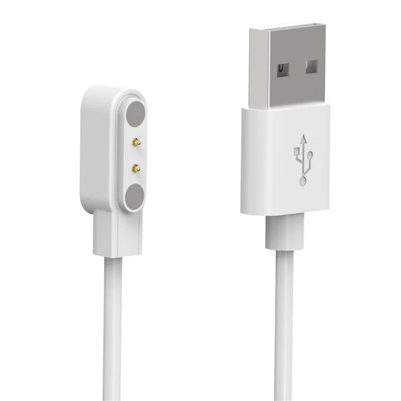 Watch Charger for Zeblaze GTR 3 Pro 100cm Replacement Magnetic Watch Charging Cable - White