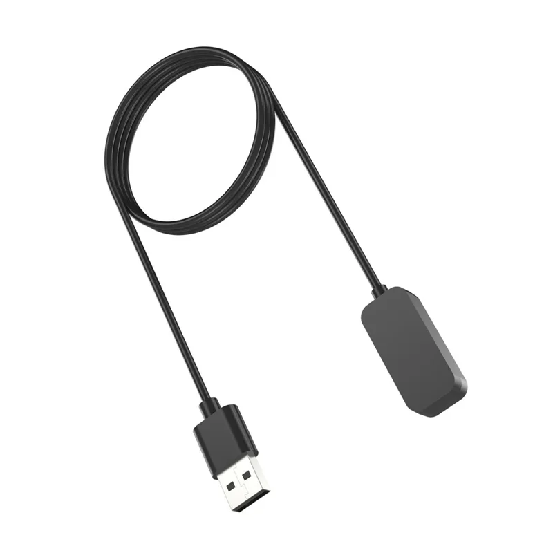 For OnePlus Watch 2R/Watch 2 Magnetic Watch Charger 100cm Smart Watch Charging Cord - Black