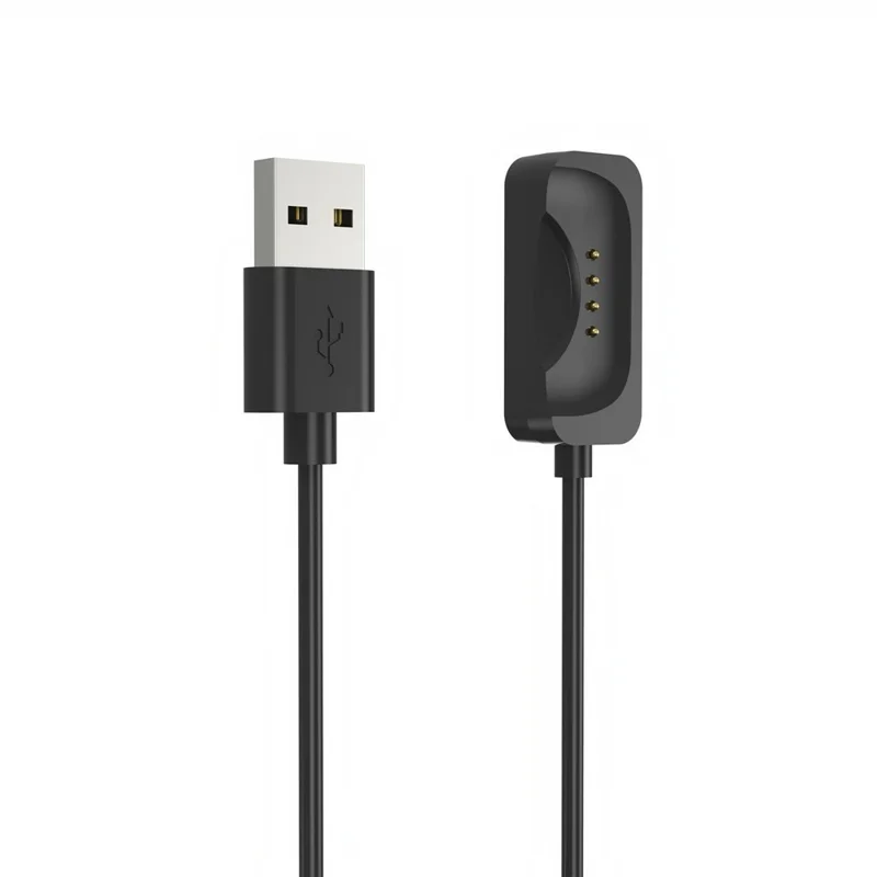For OnePlus Watch 2R/Watch 2 Magnetic Watch Charger 100cm Smart Watch Charging Cord - Black