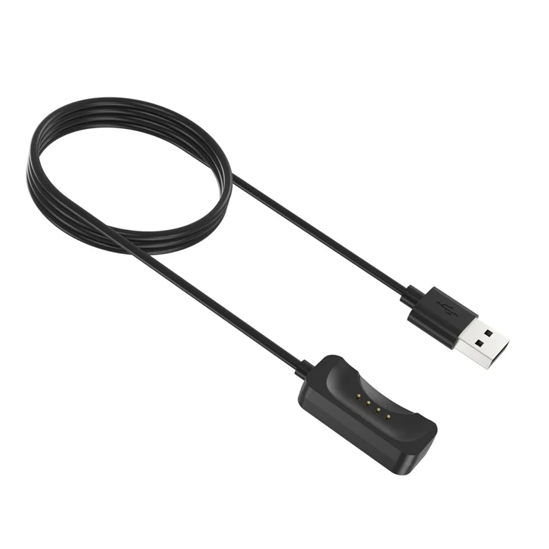 For OnePlus Watch 2R/Watch 2 Magnetic Watch Charger 100cm Smart Watch Charging Cord - Black